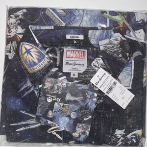 Reyn‎ Spooner Marvel Guardians of the Galaxy Mens XL Classic Short Sleeve NWT